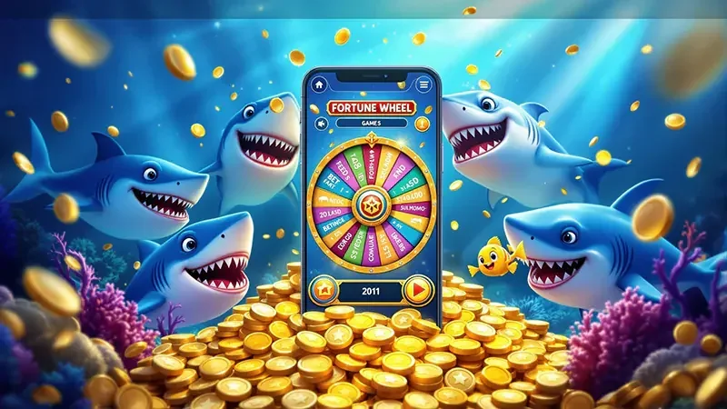 Arena tembak ikan SVIP5 dengan efek visual dan target yang bergerak melintasi layar